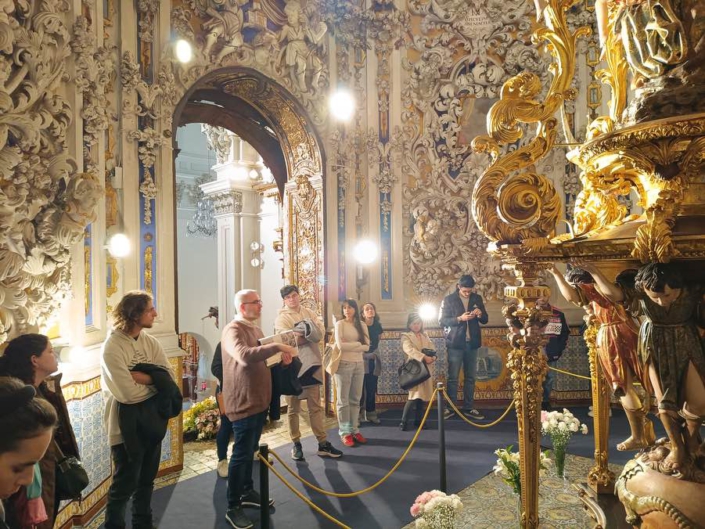 Visitamos el Camarín de la Virgen de la Victoria, Málaga