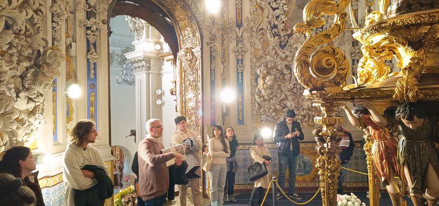 Visitamos el Camarín de la Virgen de la Victoria, Málaga
